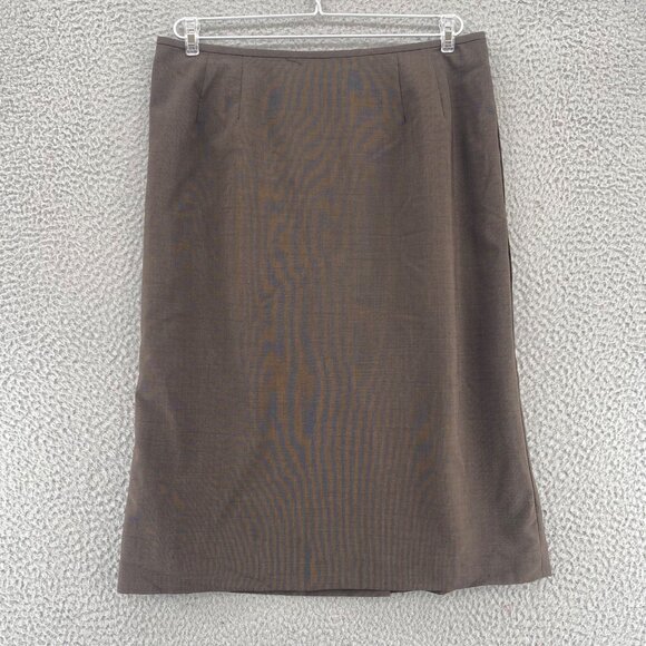 Kasper Brown Skirt Set - Picture 10 of 16